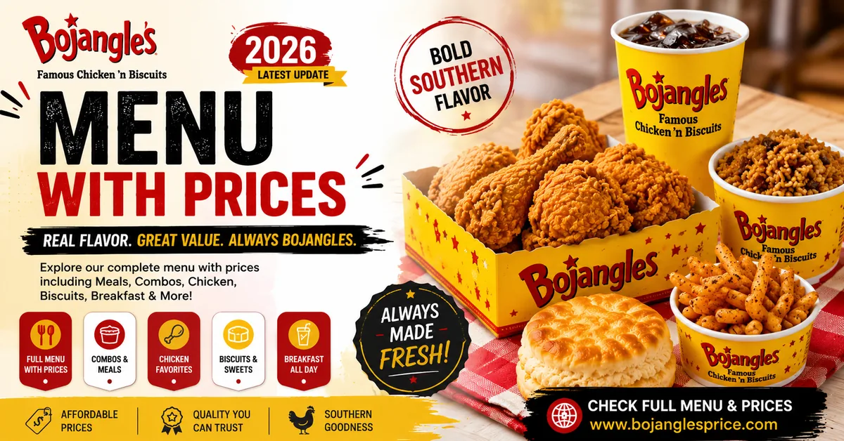 Explore Bojangles Menu Today