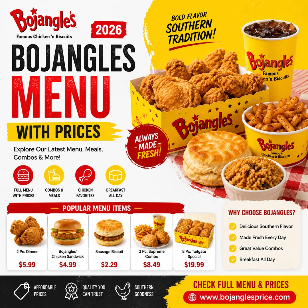 Bojangles Prices & Meals